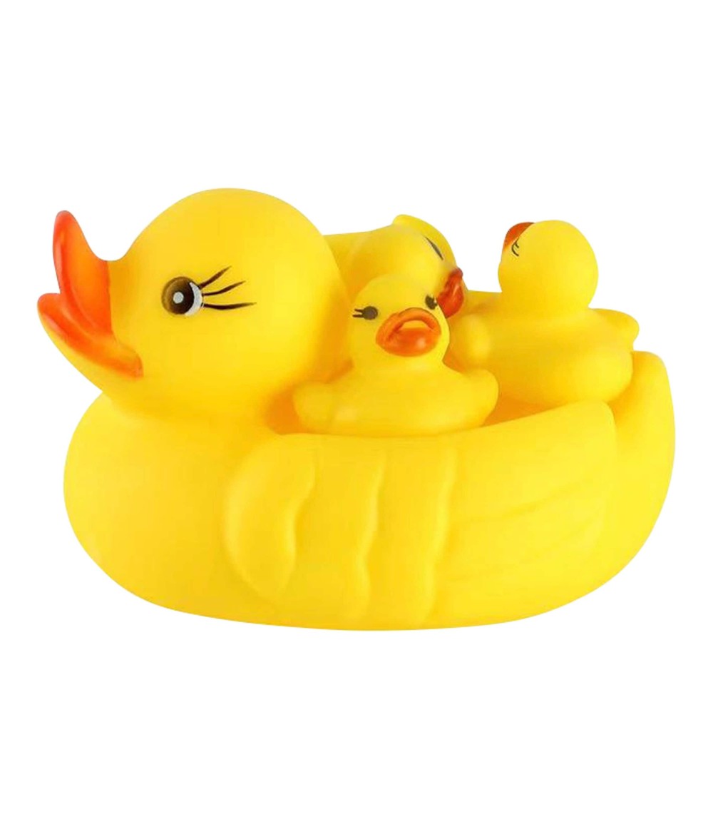 Badespielzeug Entenfamilie Quietsche