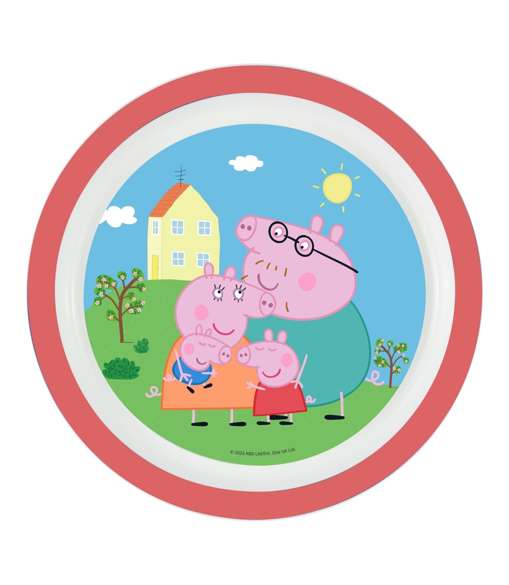 3 tlg. Frühstücks-Set Peppa Pig