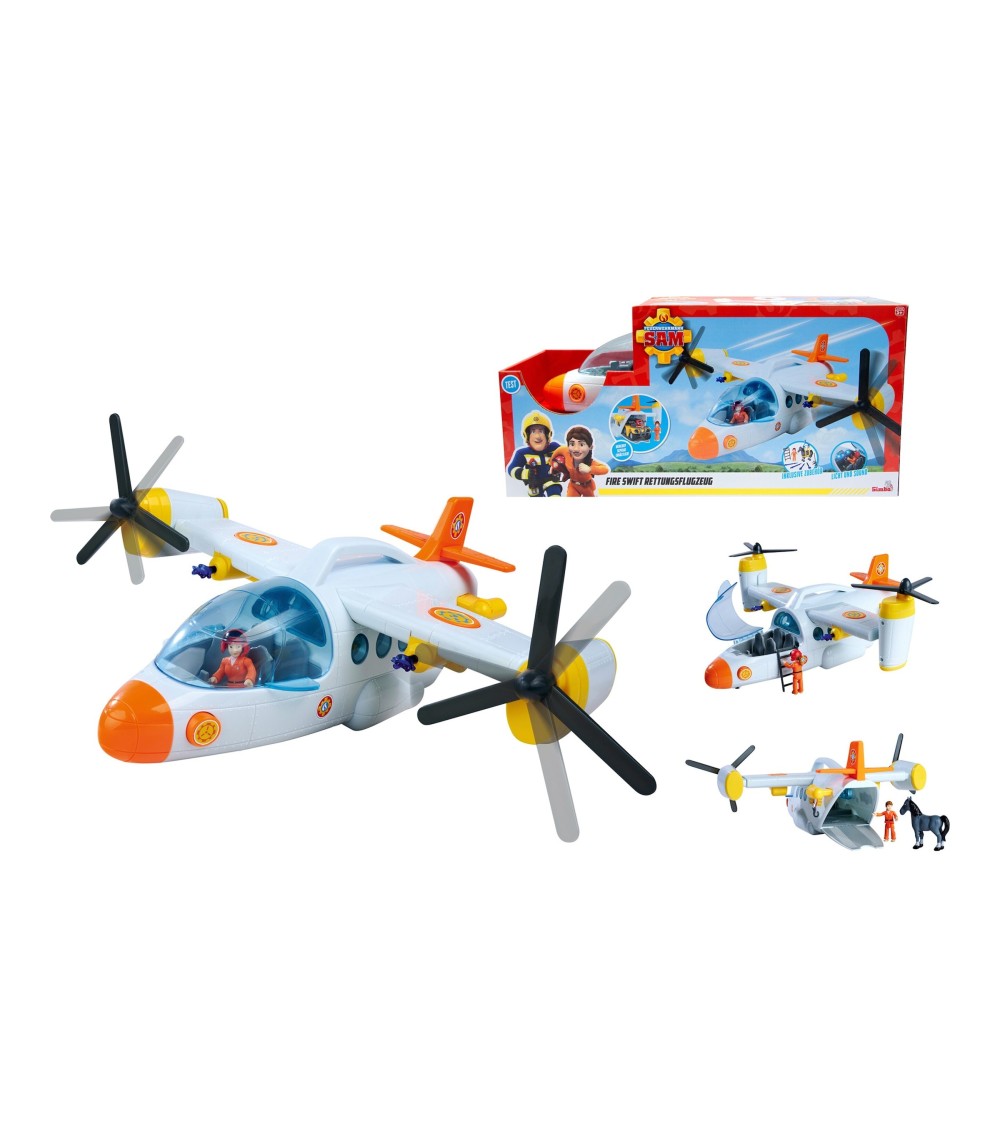 Rettungsflugzeug Sam Fire Swift