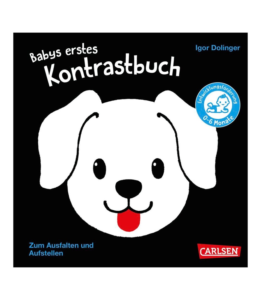 Pappbilderbuch Babys erstes Kontrastbuch