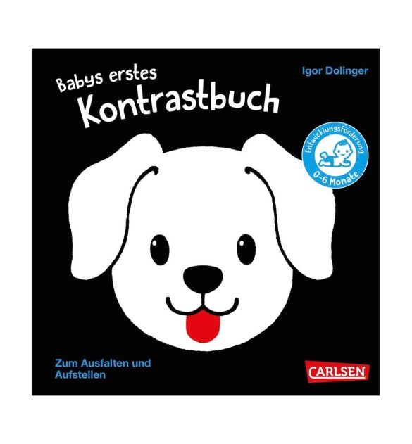 Pappbilderbuch Babys erstes Kontrastbuch