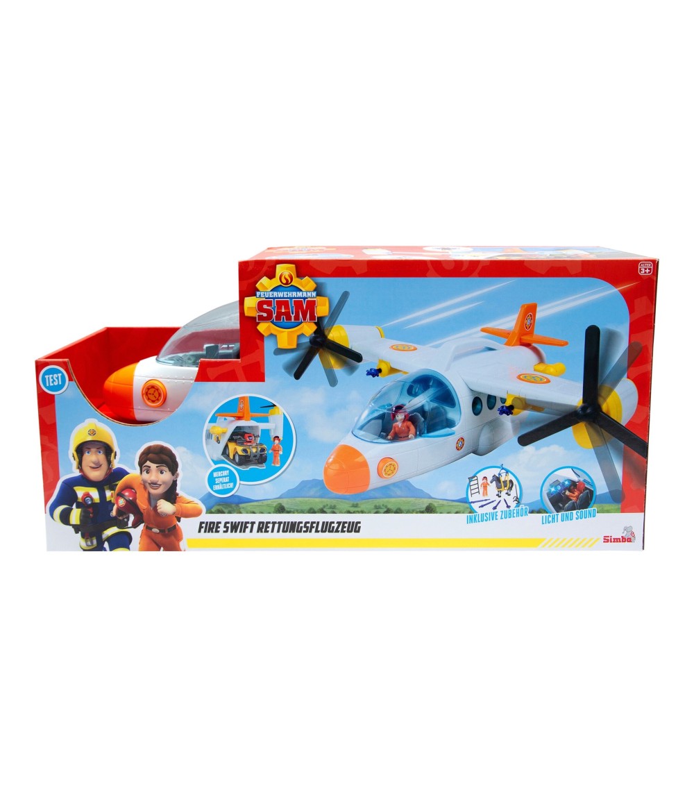 Rettungsflugzeug Sam Fire Swift
