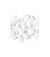 Kugelbahn Zubehör Weiße Bausteine Set 120-tlg.