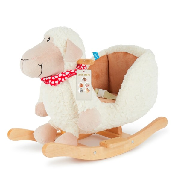 Plüsch Schaukeltier Schaf