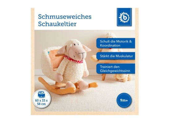 Plüsch Schaukeltier Schaf