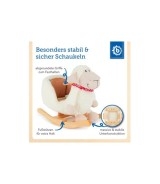 Plüsch Schaukeltier Schaf