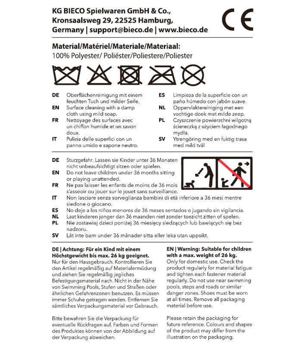 Plüsch Schaukeltier Schaf