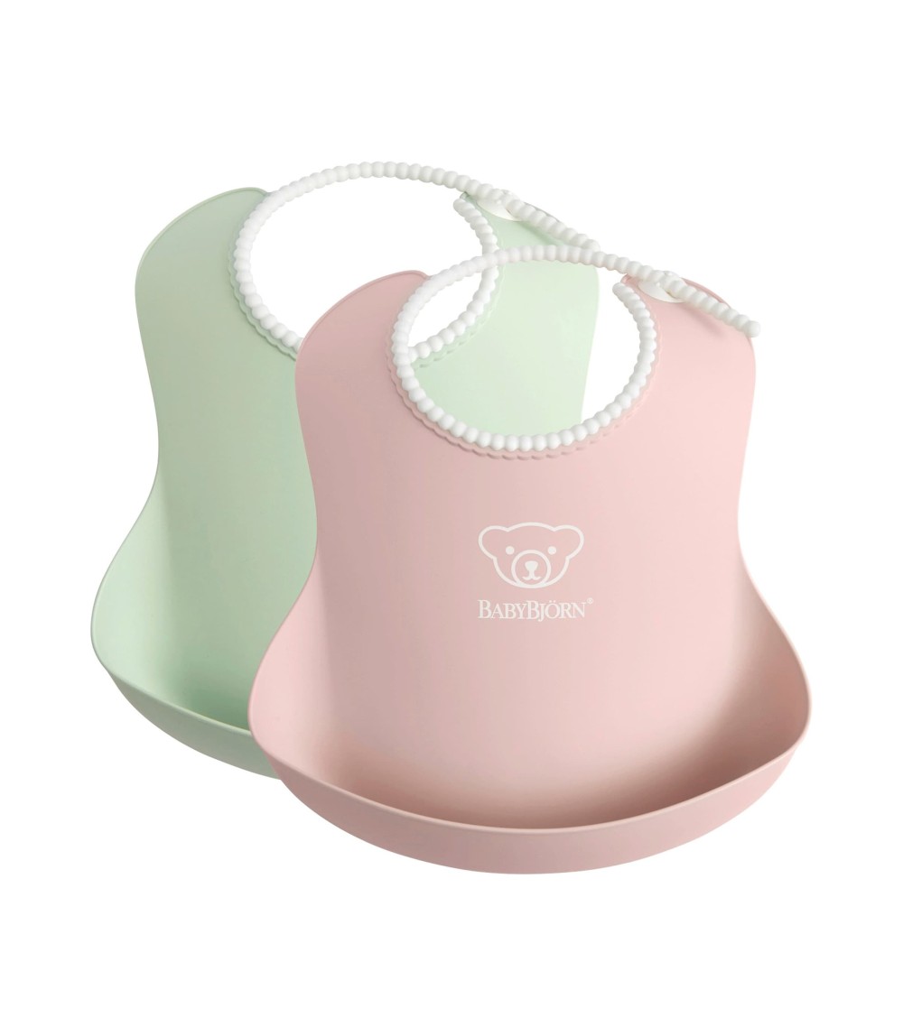 2er-Pack Lätzchen mit Auffangschale weich