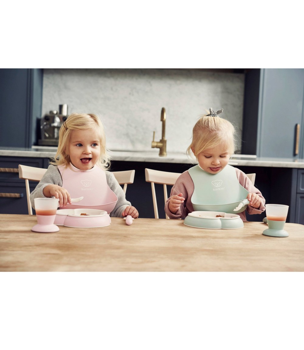 2er-Pack Lätzchen mit Auffangschale weich