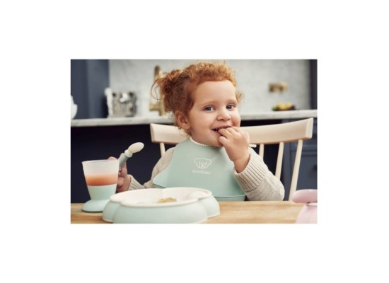 2er-Pack Lätzchen mit Auffangschale weich