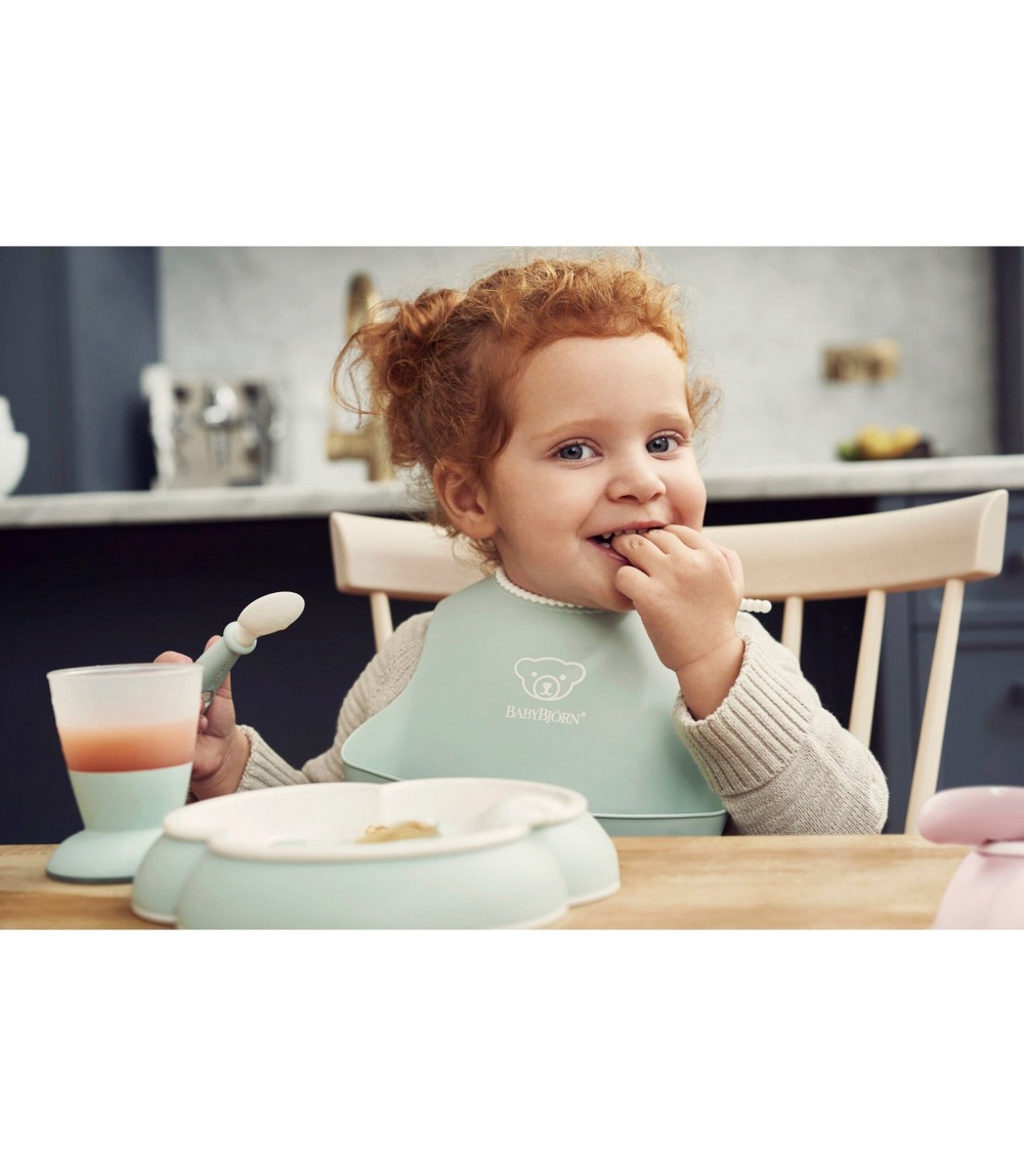2er-Pack Lätzchen mit Auffangschale weich