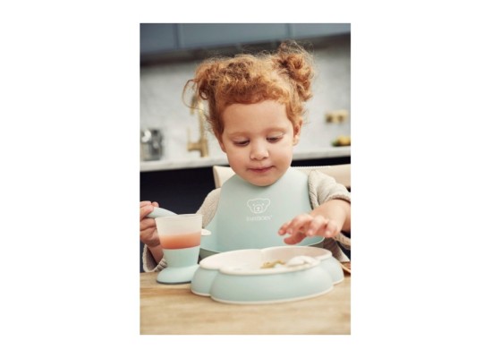 2er-Pack Lätzchen mit Auffangschale weich