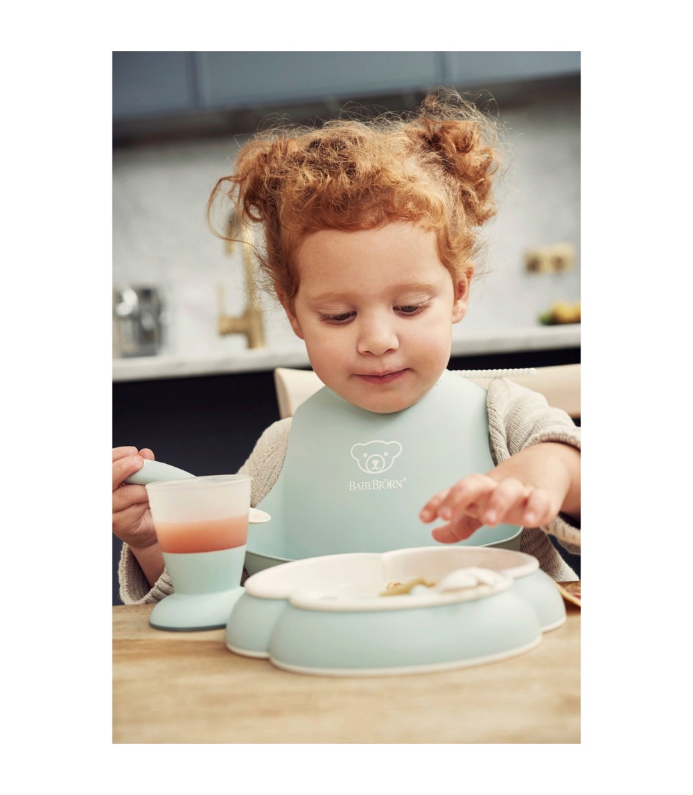 2er-Pack Lätzchen mit Auffangschale weich