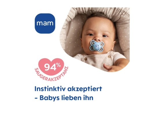 4er-Pack Schnuller Perfect Day+Night Silikon, 0-6 M