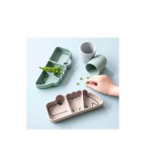 Esslernteller Silikon Krokodil Croco