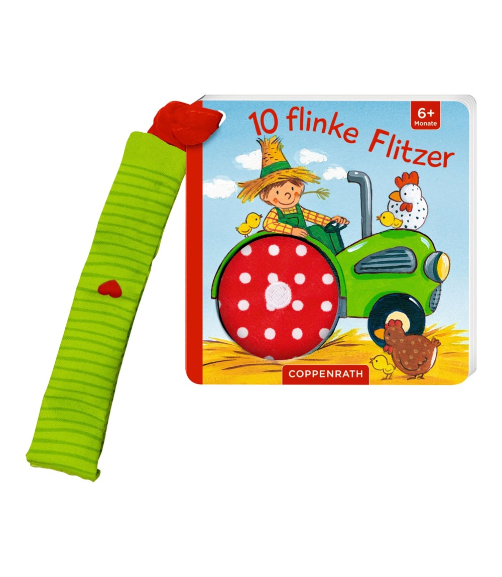 Mein erstes Fühl-Buch für den Buggy - 10 flinke Flitzer