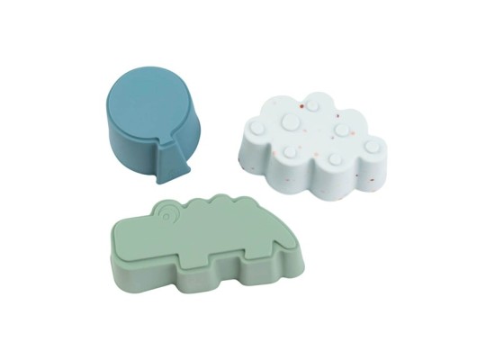 3er-Set Silikonformen