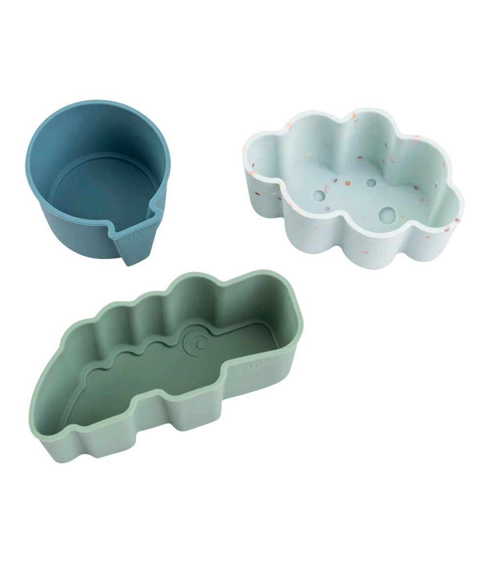 3er-Set Silikonformen