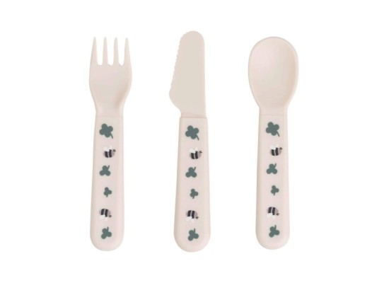 3-tlg. Besteck-Set Foodie