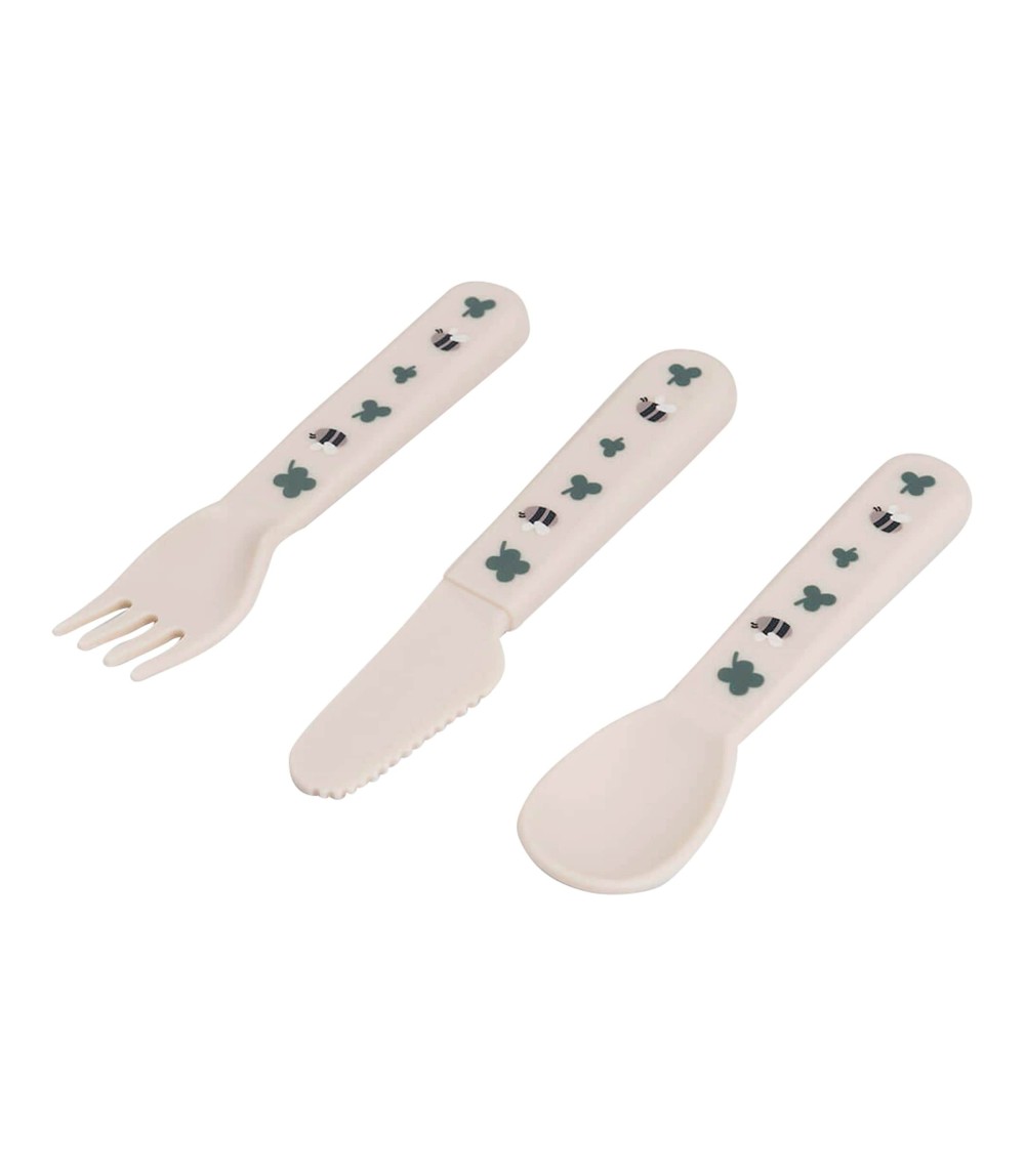 3-tlg. Besteck-Set Foodie