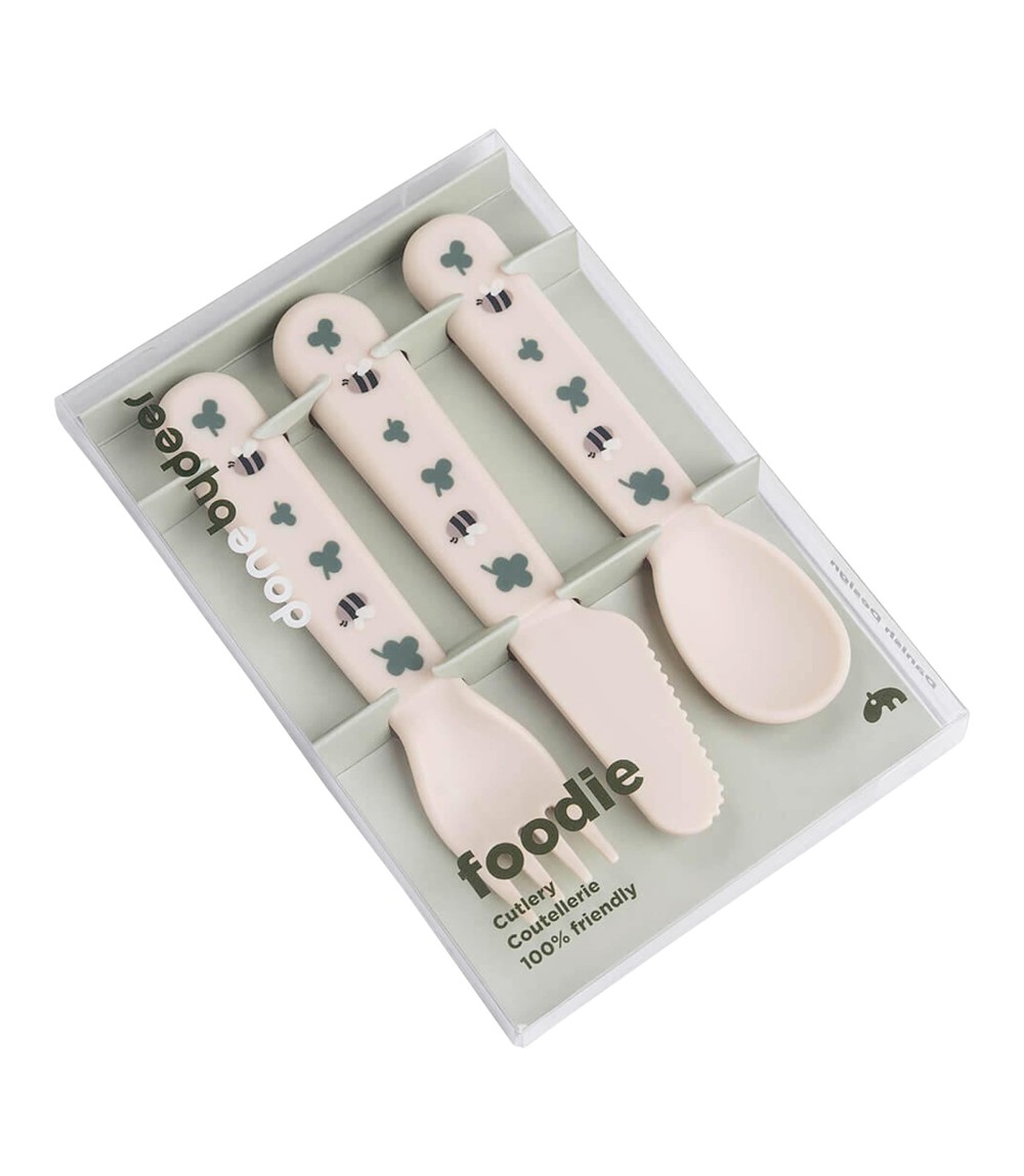 3-tlg. Besteck-Set Foodie