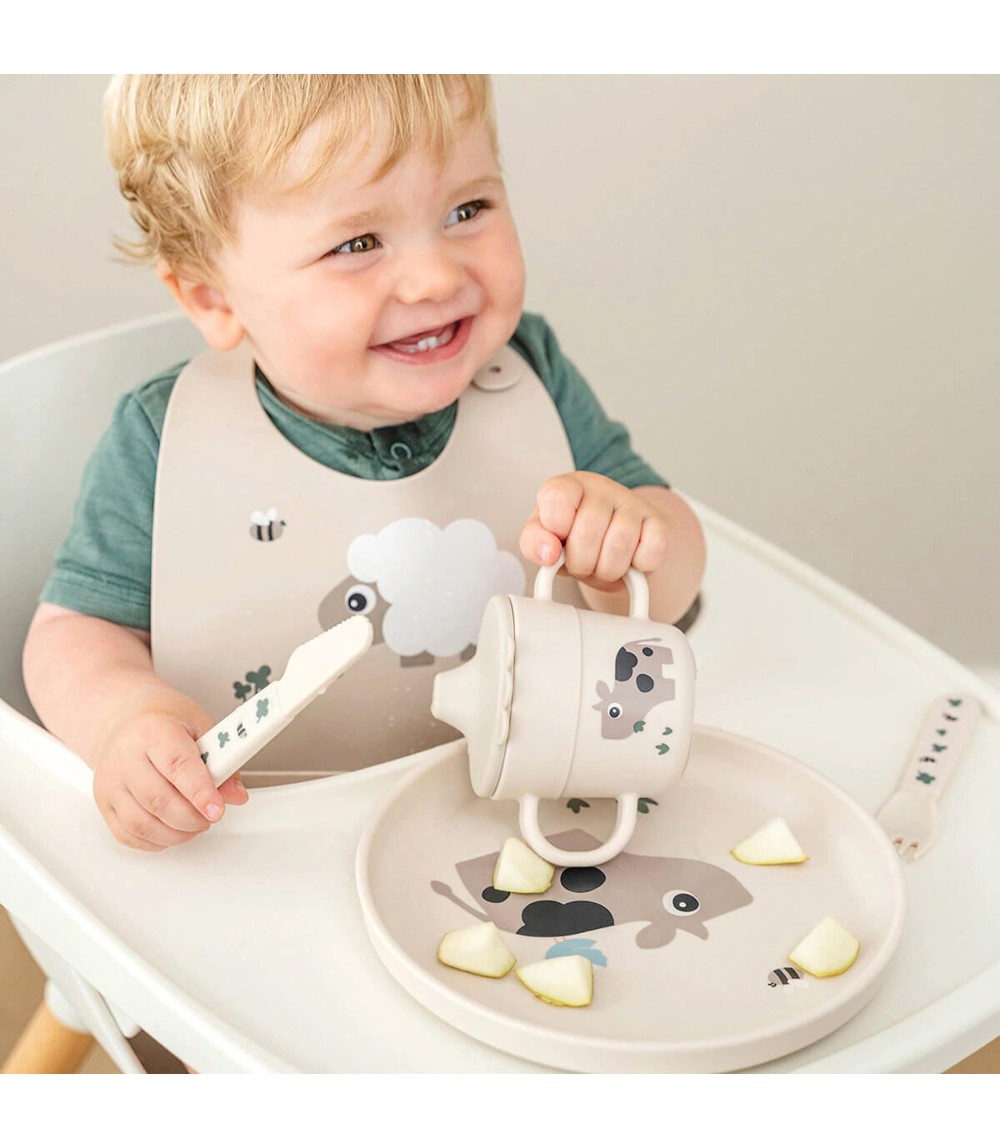 3-tlg. Besteck-Set Foodie