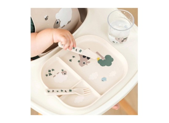 3-tlg. Besteck-Set Foodie