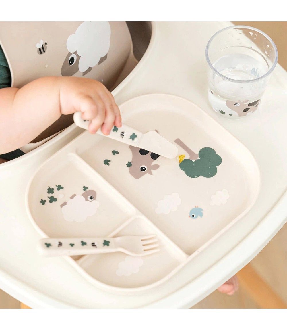 3-tlg. Besteck-Set Foodie