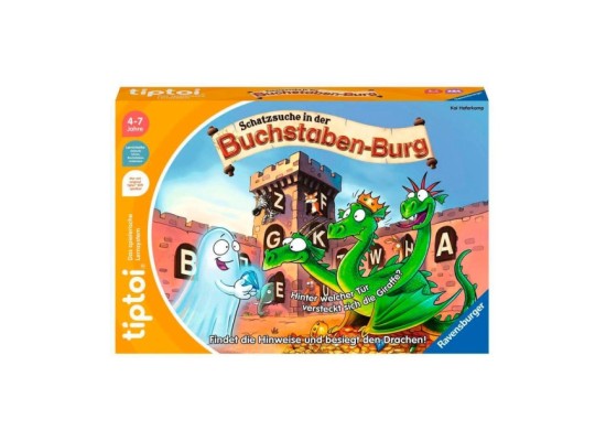 Schatzsuche in der Buchstaben-Burg