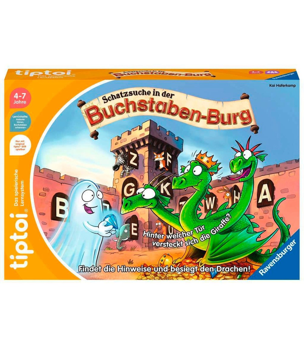 Schatzsuche in der Buchstaben-Burg