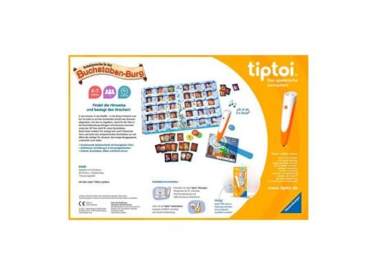 Schatzsuche in der Buchstaben-Burg