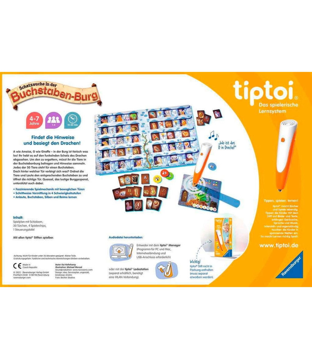 Schatzsuche in der Buchstaben-Burg