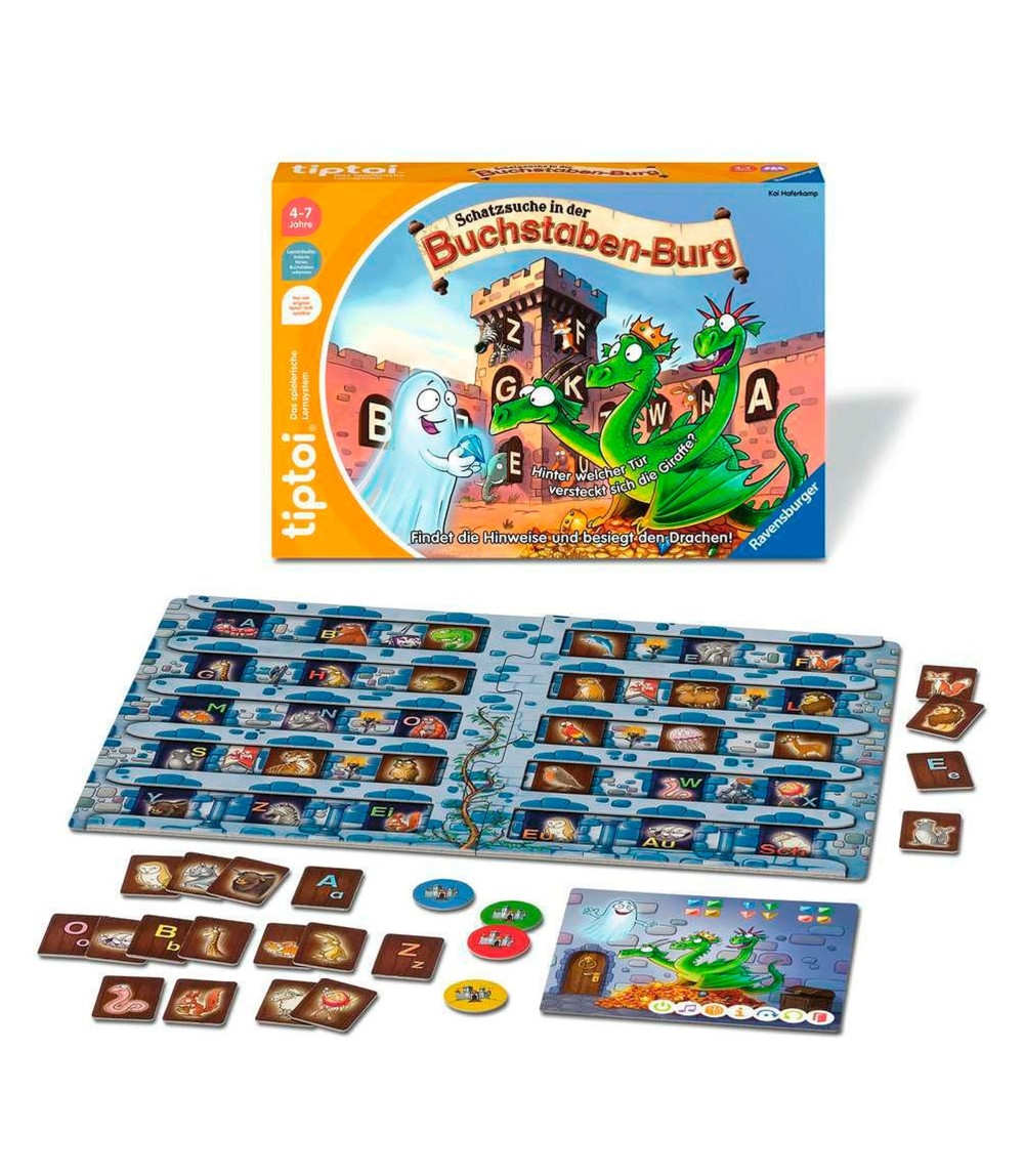 Schatzsuche in der Buchstaben-Burg