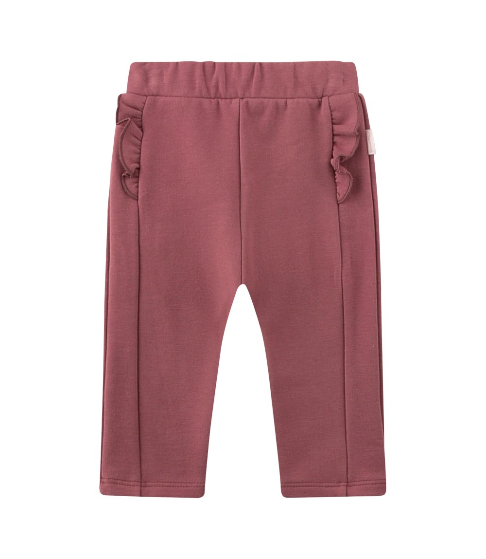 Hose mit Bundfalte Rüschen