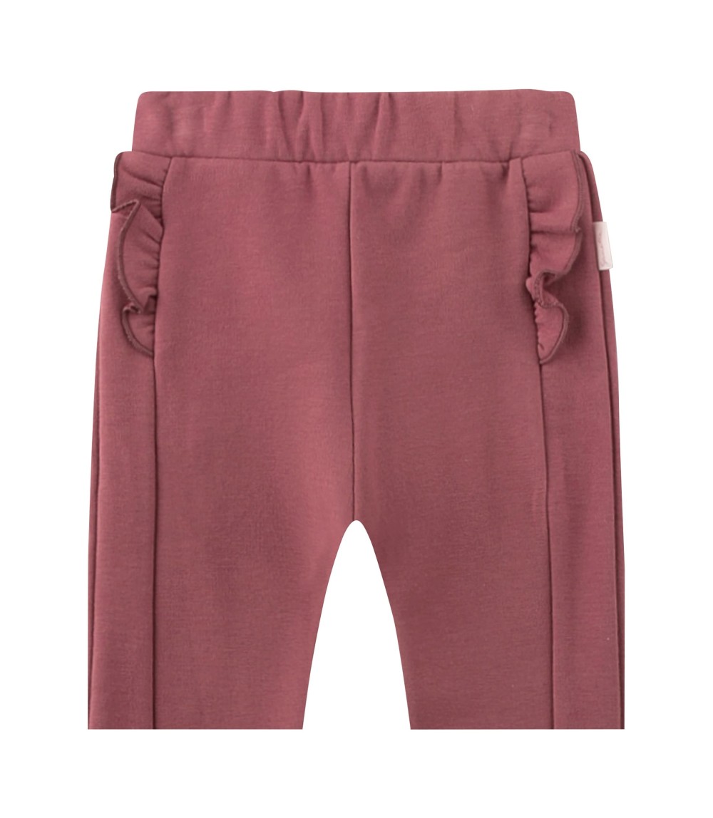 Hose mit Bundfalte Rüschen