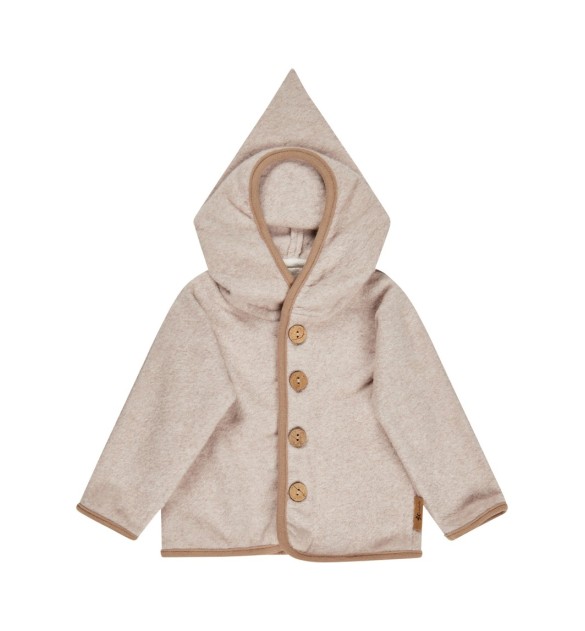 Baumwollfleece-Jacke