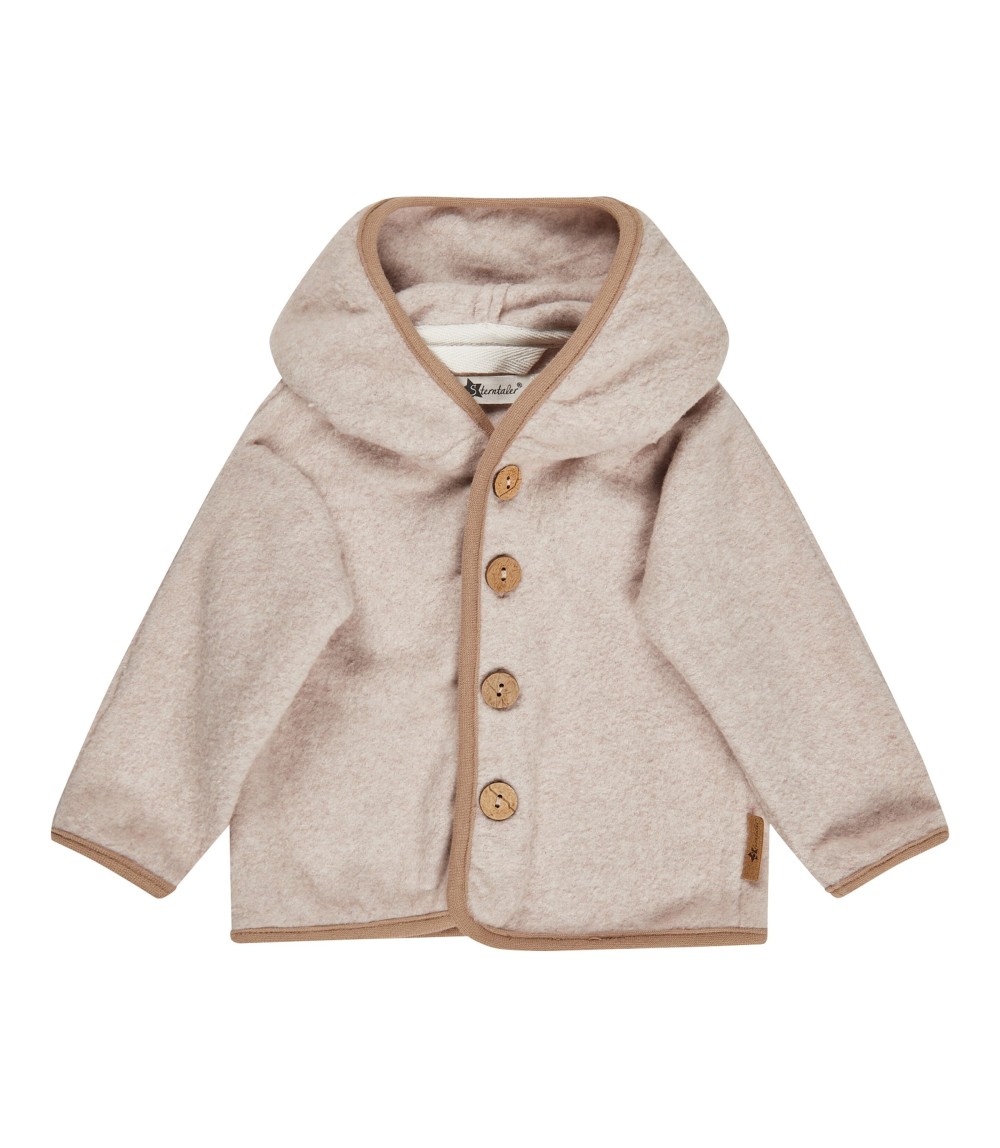 Baumwollfleece-Jacke