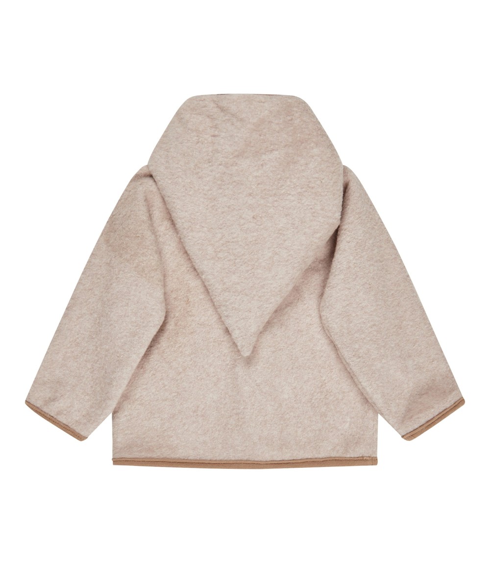 Baumwollfleece-Jacke