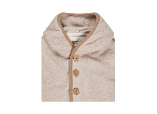 Baumwollfleece-Jacke