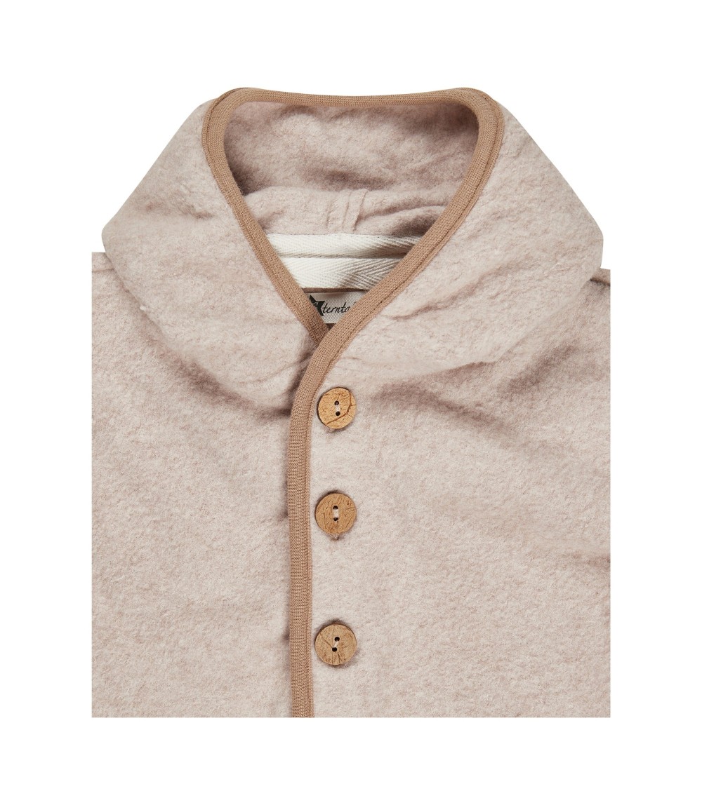 Baumwollfleece-Jacke