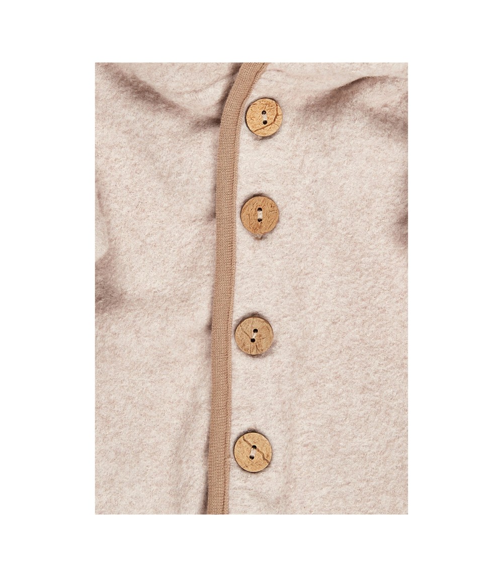 Baumwollfleece-Jacke