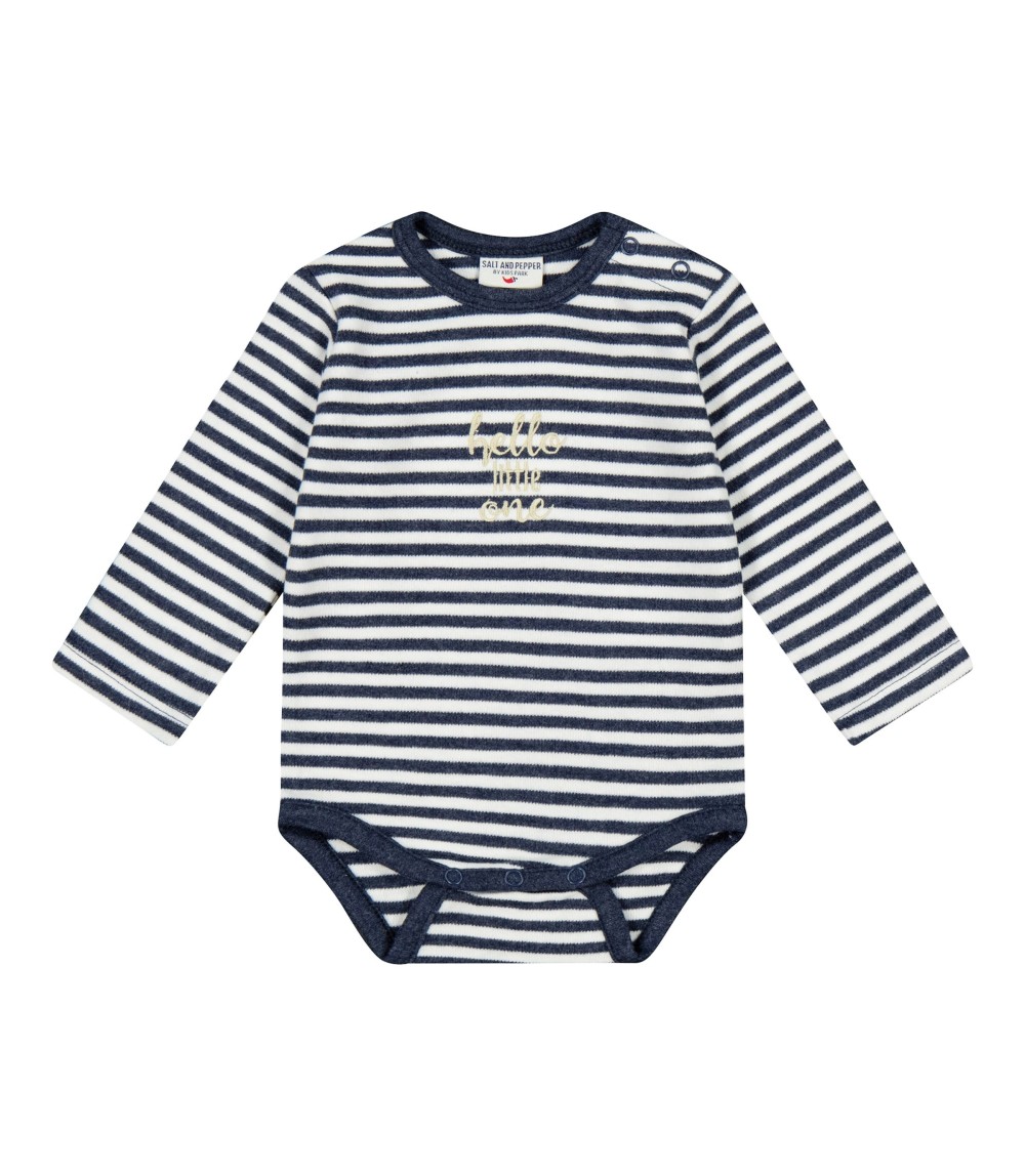 2er-Pack Bodys langarm Igel Ringel