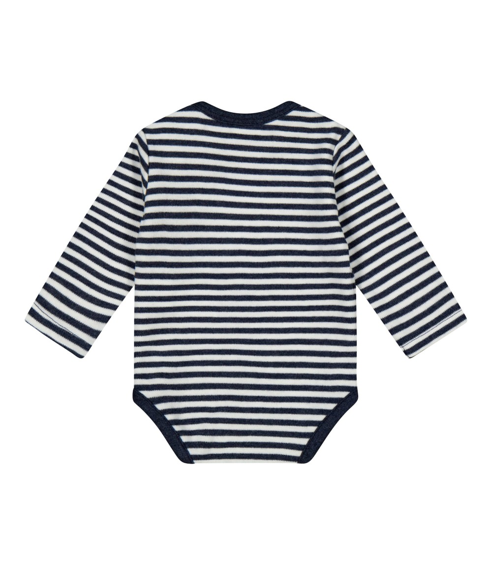 2er-Pack Bodys langarm Igel Ringel