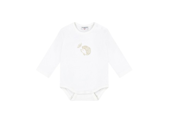 2er-Pack Bodys langarm Igel Ringel