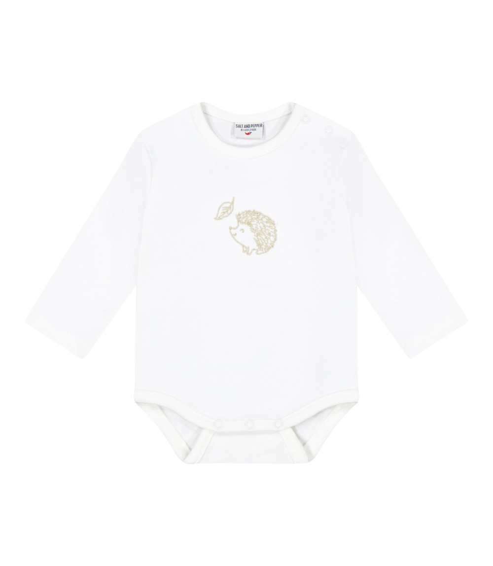 2er-Pack Bodys langarm Igel Ringel