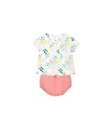 2-tlg. Set T-Shirt und Shorts Punkte