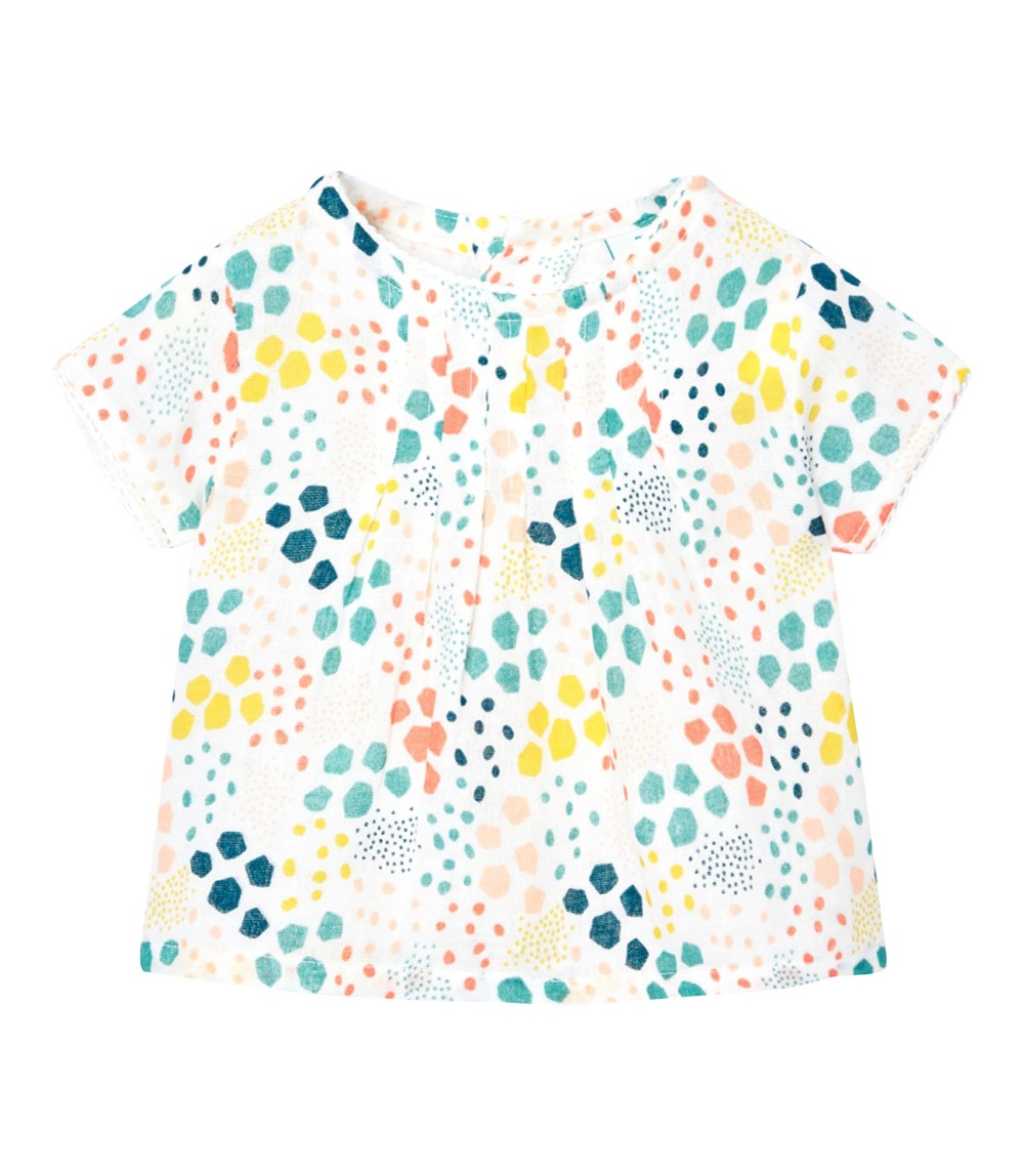 2-tlg. Set T-Shirt und Shorts Punkte