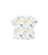 2-tlg. Set T-Shirt und Shorts Punkte