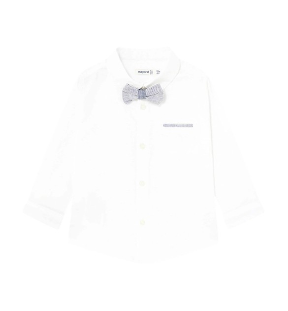 Hemd langarm mit Fliege