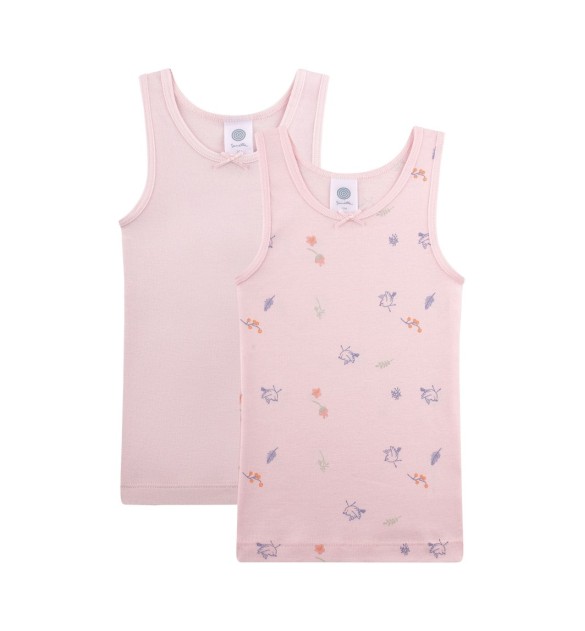 2er-Pack Unterhemden Vögel